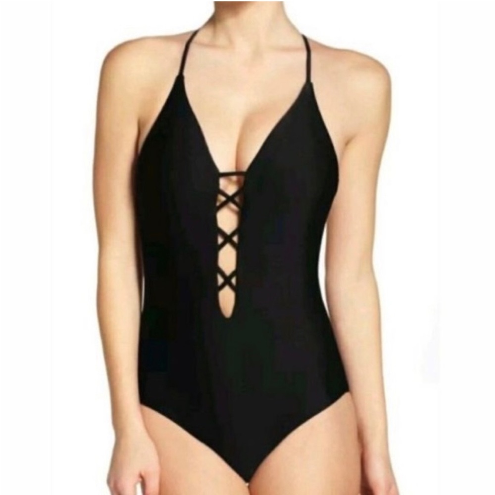 Small Black one piece BCA Swimsuit - Becca Swimsuit